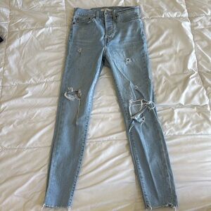 Levis Wedgie Skinny Jeans Women high rise